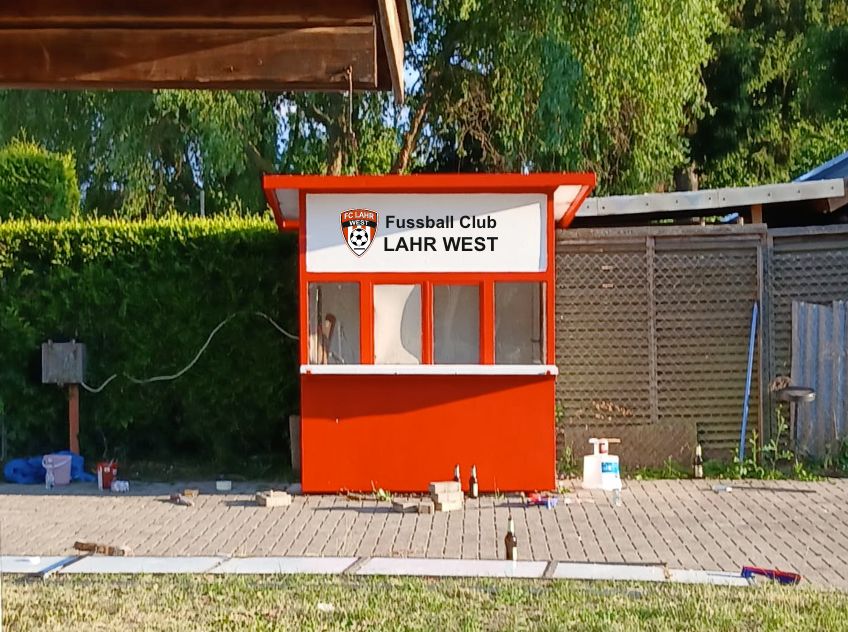 Vereinsheim-Kiosk am Sportplatz Lahr-West
